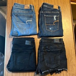 American Eagle Jegging and Skirt Bundle of Four